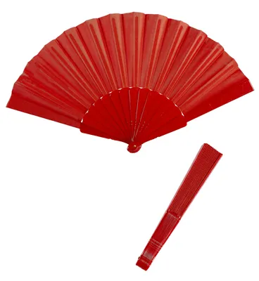 Produktbild von Spanischer Flamenco Fächer Roter Handfächer rot