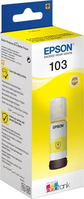 Produktbild von Epson EcoTank yellow T 103 65 ml               T 00S4