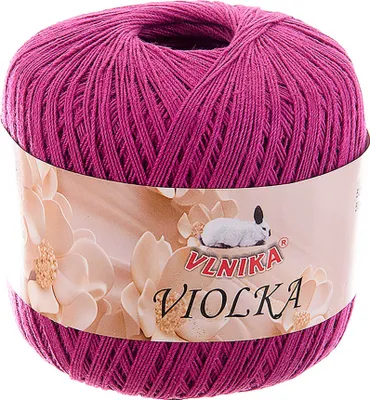 Produktbild von Häkelgarn Violka 50g Baumwolle tlw. recycled Klassikgarn Filetgarn unifarben