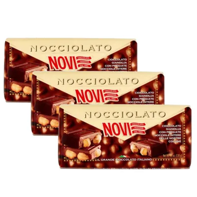 Produktbild von Novi Glutenfreie Schokolade mit Nüssen 3 x 130 g