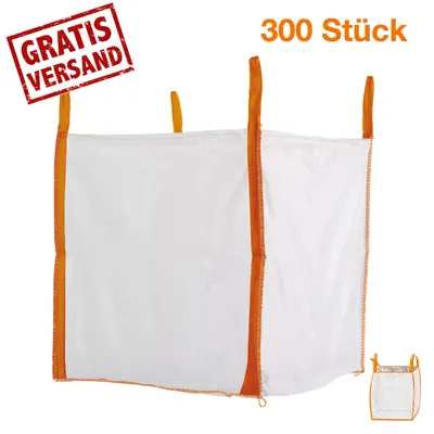 Produktbild von Feldtmann Bigbag Oben Offen, 1000 kg Tragkraft, 90 x 90 x 90 cm, 84680