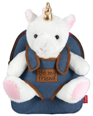 Produktbild von Rucksack Denim Tiara Tiara Einhorn 2,7 Liter blau/braun