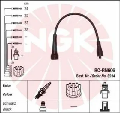 Produktbild von NGK Zündleitungssatz  8234