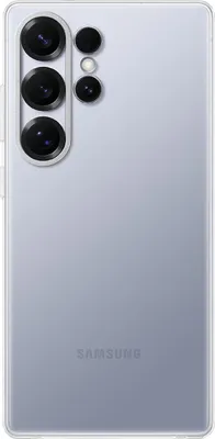 Image de Housse de téléphone portable pour Galaxy S25 Ultra, Samsung Clear Cover, Transparent