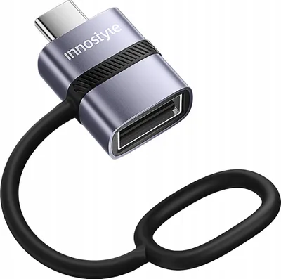 Image de Innostyle Adaptateur Adaptateur Usb-A 3.0 Vers Usb-C Vers Usb Type C 3A 5Gbps Otg
