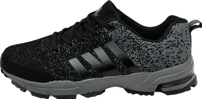 Produktbild von Venustein Herren Damen Sportschuhe Turnschuhe Laufschuhe Sneaker Hallenschuhe, Schwarz, Dunkelgrau, Größe 41