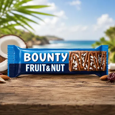 Produktbild von Bounty Fruit and Nut 40g