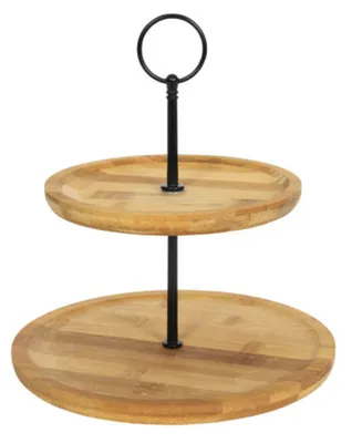 Produktbild von Svenska Living Bambus Etagere 2-lagig