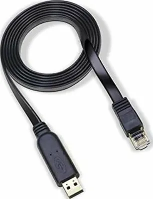 Produktbild von HPE Aruba Networking USBA-RJ45 PC-to-Switch PIN6TX-3RX 2.5m Cable, 2,5 m, RJ-45, RJ-45