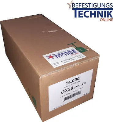 Produktbild von Prebena GX Klammern 28mm verzinkt Paslode S16 ZH-29 IM200/50 S200-S16 4200 S-16 14M KL-21 Pr.