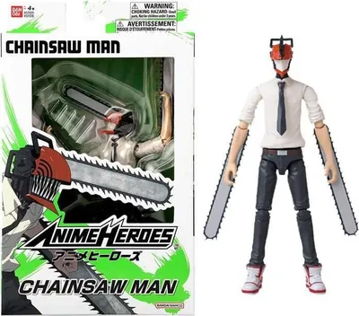 Image de Figurine Anime Heroes Chainsaw Man, 17 cm, 16 Points d'Articulation