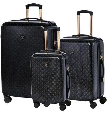 Produktbild von Reisekoffer BERTOO Torino – schwarzes 3-teiliges Set