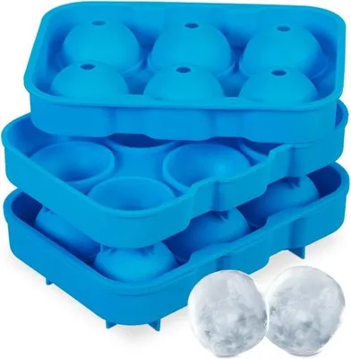 Produktbild von Silikon-Eiswürfelform im 2er-Set