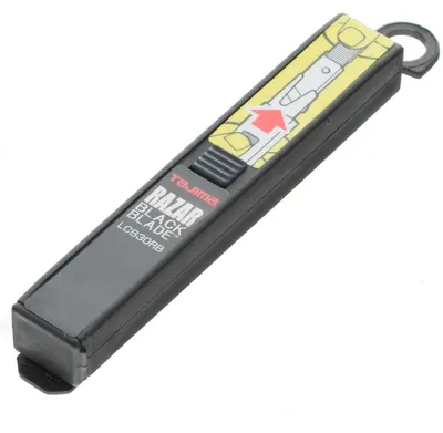 Obrázok produktu pre Tajima Ersatzklinge Cutterklingen Razar Black Blade 9 mm 10 Stück in Spender
