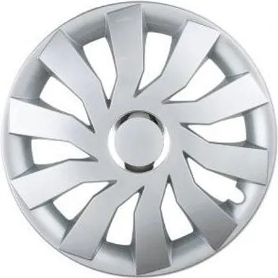 Produktbild von 4x 13" Zoll Radkappen Silber Radzierblenden Radblenden CLIFF 13 LEOPLAST