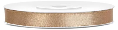 Satinband 6 mm x 25 m, Gold – Geschenkband