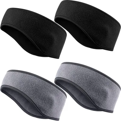 Zdjęcie produktu dla Ocieplacze do uszu dla dzieci, polar, 4 sztuki, 21x9,5 cm, do użytku podczas aktywności na świeżym powietrzu