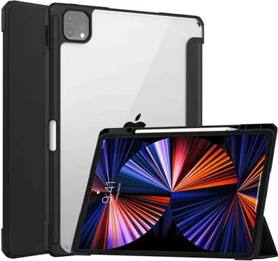 Obrázek produktu pro iPad Pro 12.9 2018, iPad Pro 12.9 2020, iPad Pro 12.9 2021, iPad Pro 12.9 2022 Pouzdro: imoshion Trifold Hardcase Bookcase