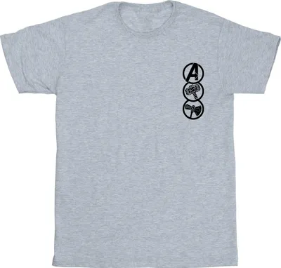 Produktbild von Marvel - "Love And Thunder" T-Shirt für Herren BI52166 (L) (Grau)