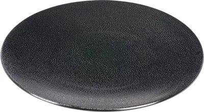 Produktbild von Lambert Kaori Platte Rochen-Optik schwarz / metallic, D 34,5 cm, Stoneware 20505