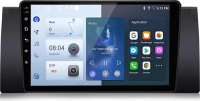 Immagine prodotto di 9 "Android13 2+32G carplay Autoradio Per BMW E39 Serie 5 GPS Navi Bluetooth WIFI RDS DAB 4Kern