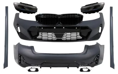 Produktbild von Bodykit für BMW 3er G20 Limousine 18-22 Upgrade auf LCI-Look Stoßstange Scheinwerfer.