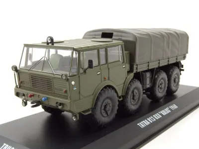 Produktbild von Tatra 813 8x8 Kolos 1968 Armee Militär olivgrün Modellauto 1:43 ixo models
