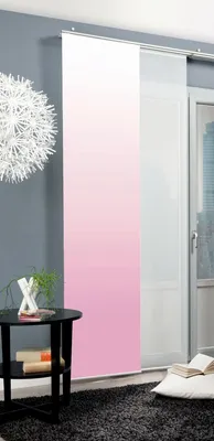 Produktbild von Home Wohnideen Schiebevorhang Dekostoff DigitaldruckMadrid 1 teilig 245 x 60 cm Rose