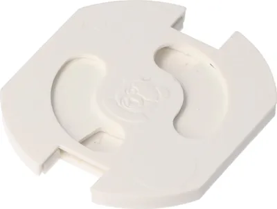 Immagine prodotto di 5 pezzi di protezioni per prese elettriche Teddy-Automatic serie 6320, bianco 6320-001.01