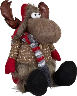Produktbild von Elch 30cm (33cm) Dekofigur Weihnachten