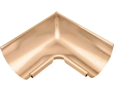 Produktbild von Zambelli Innenecke Kupfer halbrund 90° für Rinnengröße 250 mm