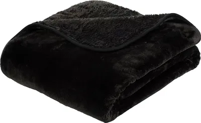 Produktbild von Gözze Kuscheldecke Cashmere-Feeling Premium 130 x 170 cm schwarz (94)