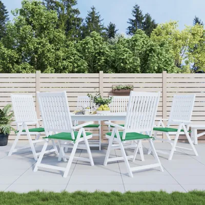 Produktbild von Eleganten-Stil Gartenstuhl-Kissen 6 Stk. Grün 40x40x3 cm Oxford-Gewebe DE97568
