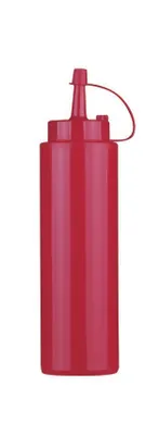 Productafbeelding van Bar Utensils Paderno Dosierflasche 240 ml PE rot 41526-R1