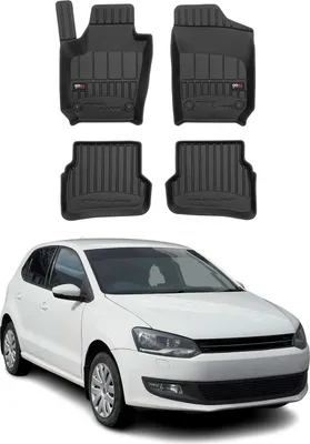 Image de Tapis de Sol pour VW Polo 2009-2017 TPE Noir