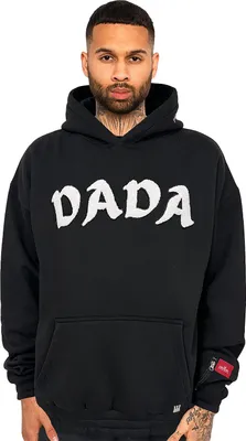 Produktbild von DADA Oversize Hoodie mit Frottee Logo und Zip-Tasche am Ärmel Größe: M