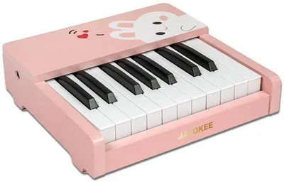 Productafbeelding van Muziek Piano Keyboard - 18 Toetsen voor Kinderen - Roze