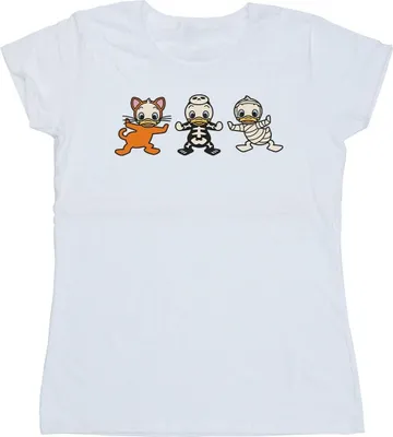 Produktbild von Disney - "Duck Tales Halloween" T-Shirt für Damen BI33870 (XXL) (Weiß)