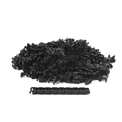 Produktbild von LEGO® Technic Kleine Kettenglieder Schwarz für Bagger und Raupe - 3711 NEU! Menge 800x