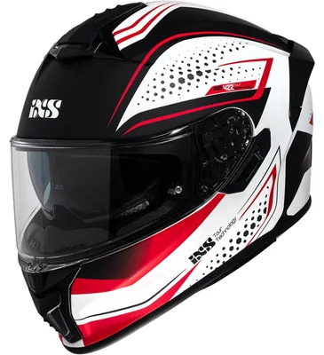 Produktbild von IXS iXS422 FG 2.2 Helm, weiß/rot, S (55/56)