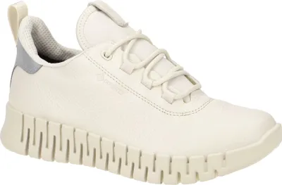 Produktbild von Ecco GRUUV GTX Damenschuhe - bequeme Schnür- Halbschuhe beige Freizeit NEU
