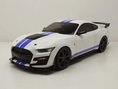 Produktbild von Solido Ford Mustang Shelby, Sportwagen-Modell, 1:18, Ford Mustang Shelby, Junge, 14 Jahr(e), Blau, Weiß