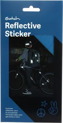 Produktbild von Satch Sticker - selbstklebend, hochreflektierend, abziehbar, 7 Stück
