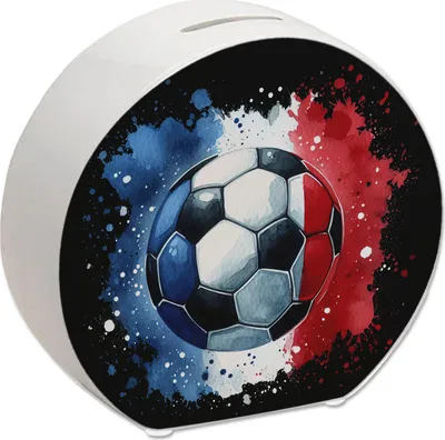 Produktbild von Fußball Frankreich Flagge Spardose