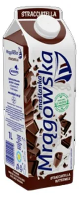 Zdjęcie produktu dla Maślanka Mrągowska stracciatella 1L