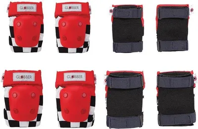 Zdjęcie produktu dla Globber Toddler junior zestaw ochraniaczy XXS - racing red