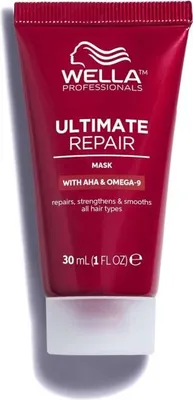 Image de Wella Ultimate Repair Mask 30 ml pour les cheveux abîmés et fatigués