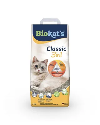 Immagine prodotto di Biokats 10L Lettiera per gatti Classic GIALLA