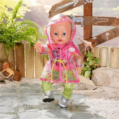Produktbild von Zapf BABY born Deluxe Trendiges Regenbogen Set 43 cm