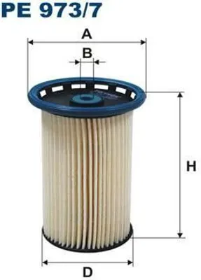 Immagine prodotto di Filtro carburante FILTRON PE973/7